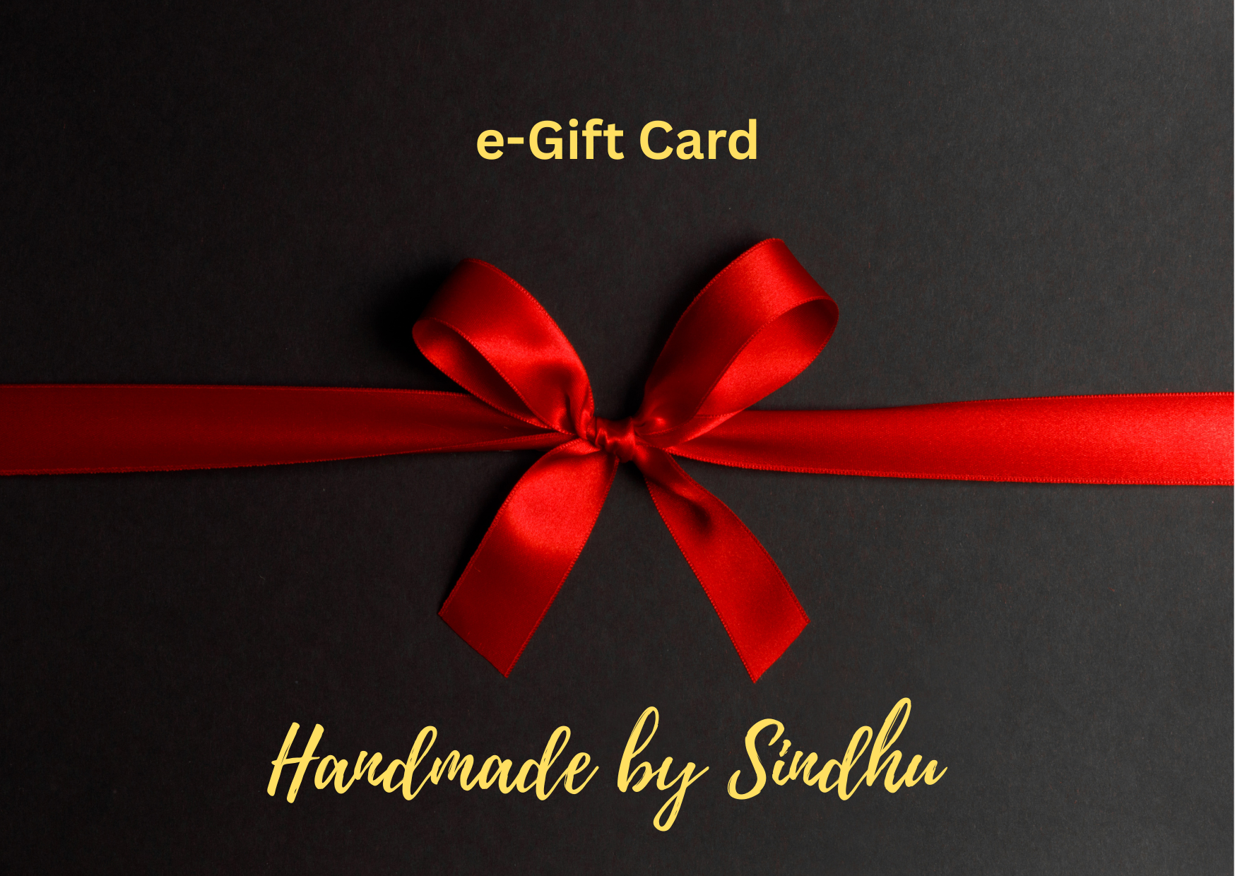 e- Gift Card